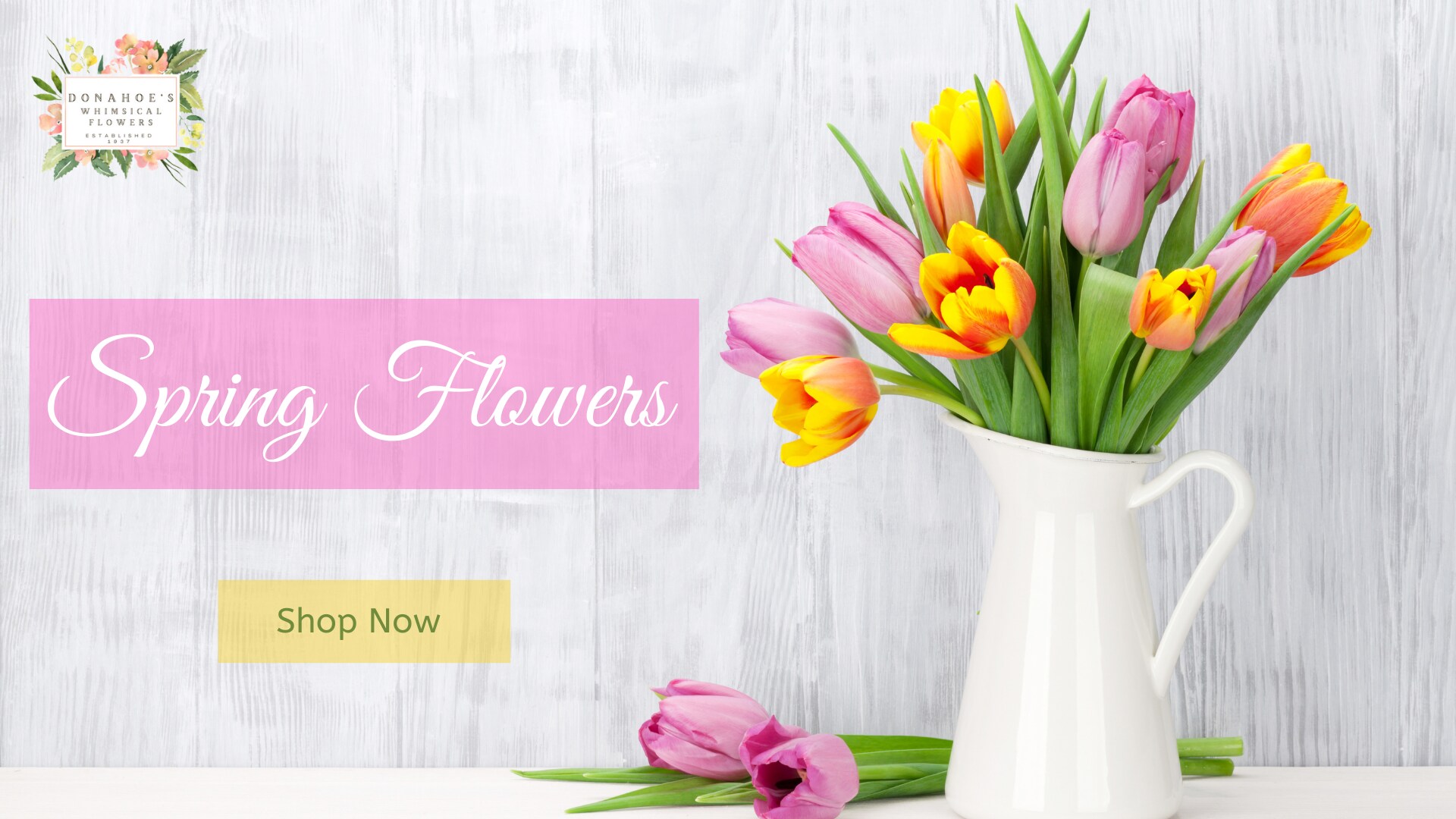 Immersion Spring Bouquets, Shop Now